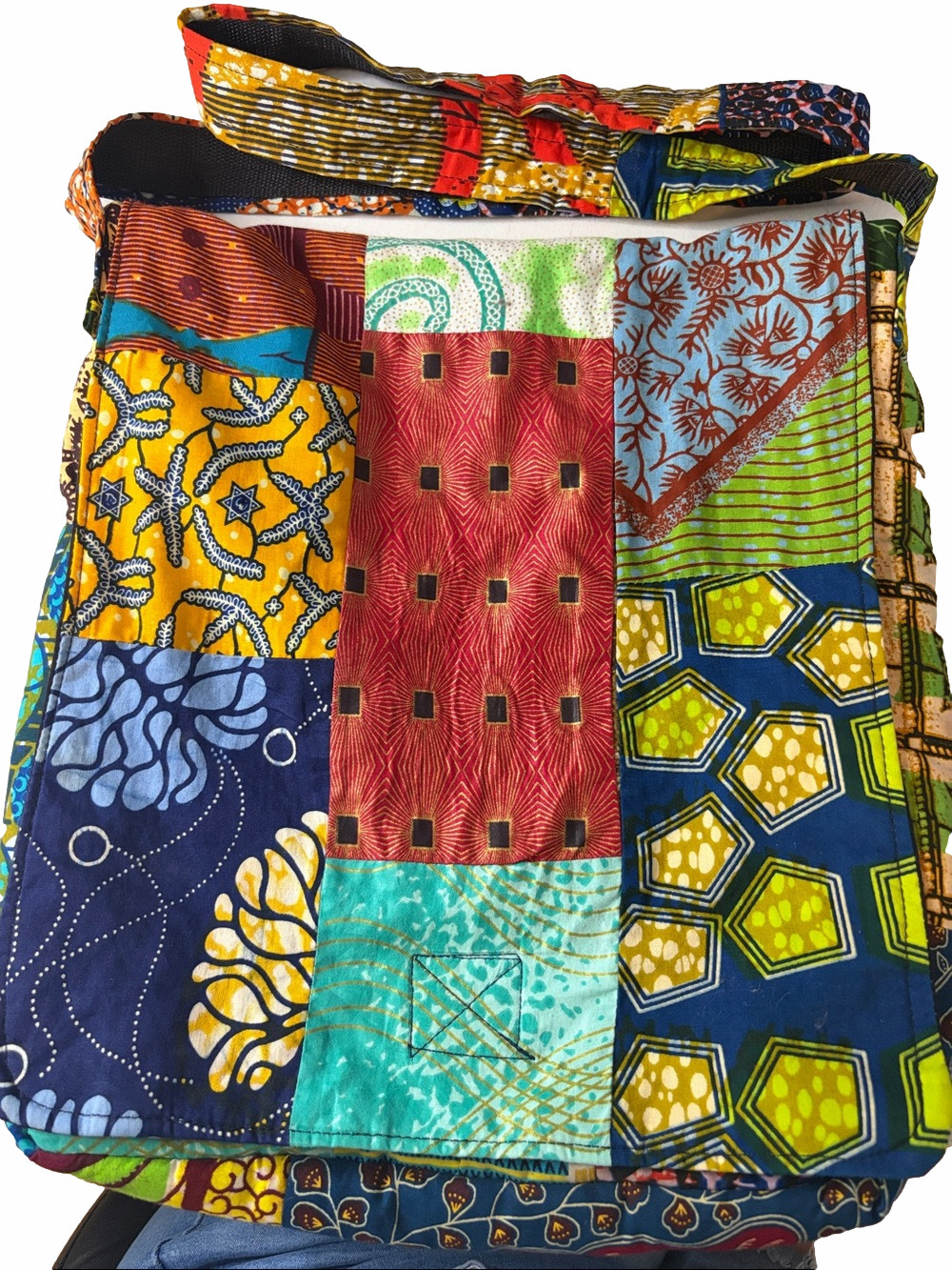 American Import Boho Crossbody Bag - Made in Ghana | OS - Picture 1 of 9